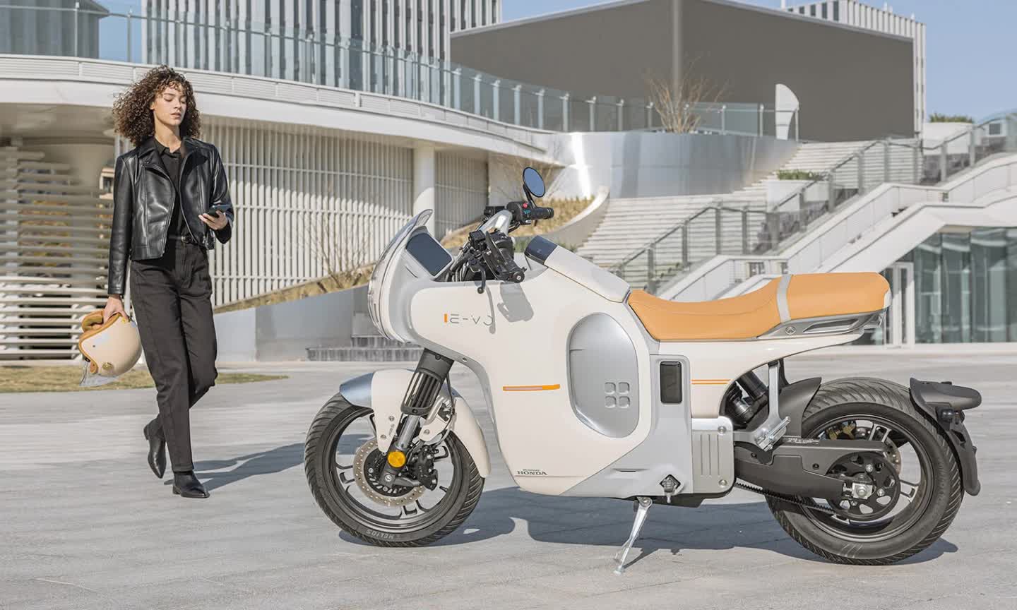 Xe máy điện Honda cực đẹp, thiết kế như bước ra từ truyện Dragon Ball sắp về Việt Nam?- Ảnh 1.