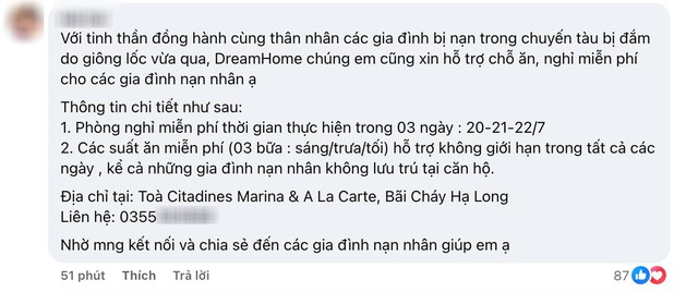 Người Hạ Long lập tức miễn phí loạt khách sạn, nấu cháo, lái xe giúp đỡ người gặp nạn: Việt Nam tôi là vậy đó!- Ảnh 3.