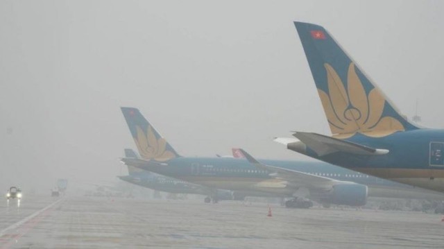 Vietnam Airlines điều chỉnh một loạt chuyến bay vì bão Wipha- Ảnh 1. Vietnam Airlines điều chỉnh một loạt chuyến bay vì bão Wipha- Ảnh 1.