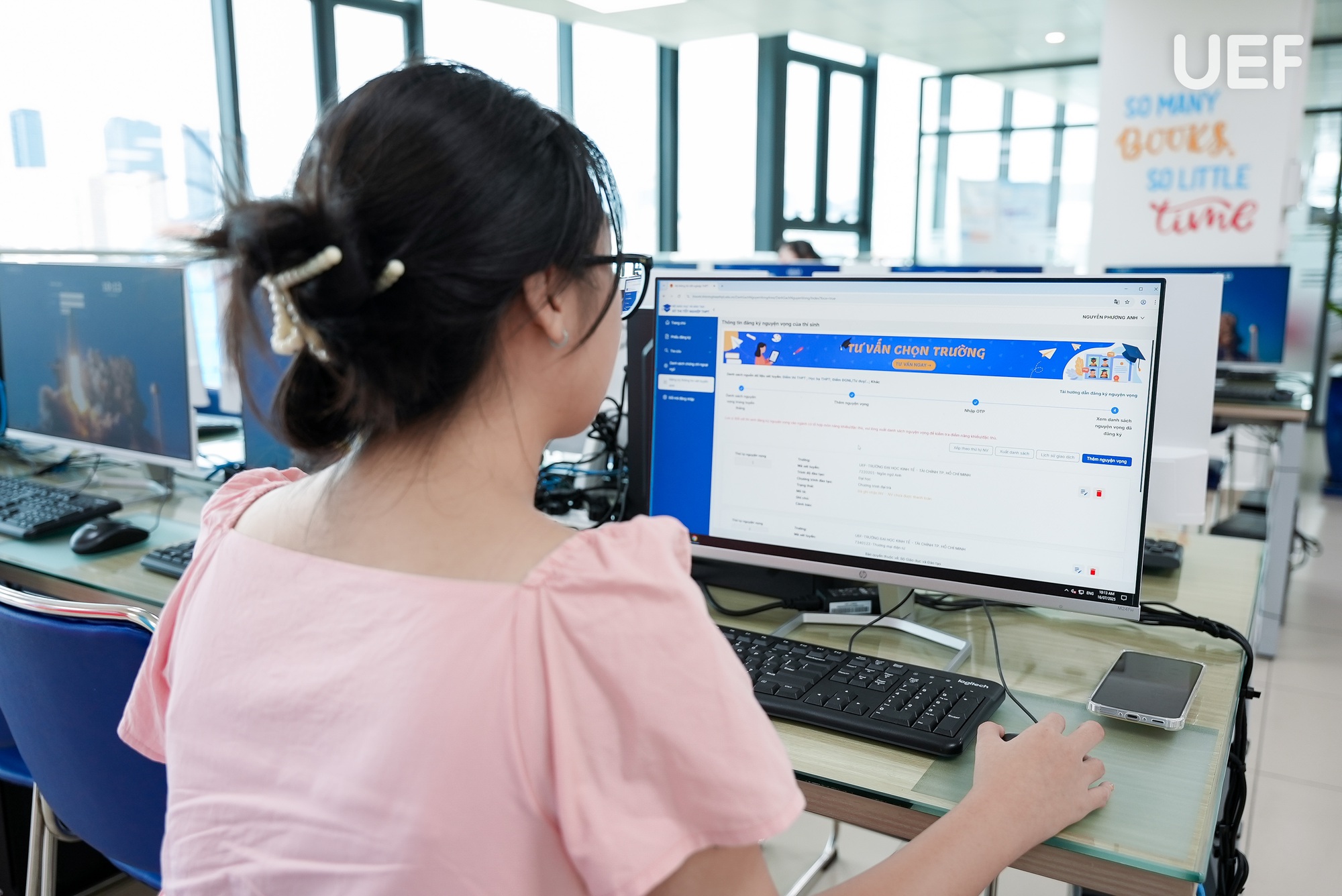 Xét học bạ để tăng cơ hội trúng tuyển nguyện vọng 1 vào UEF- Ảnh 3.