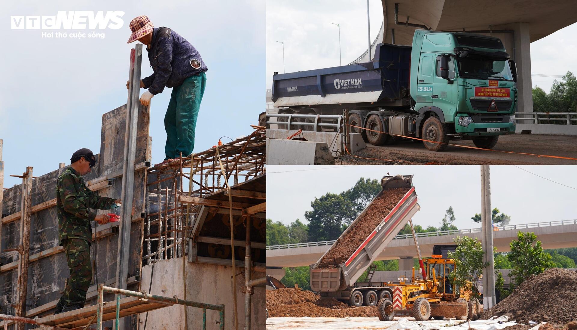 Đường nối sân bay Long Thành tăng tốc về đích, sẵn sàng đưa vào khai thác- Ảnh 5. Đường nối sân bay Long Thành tăng tốc về đích, sẵn sàng đưa vào khai thác- Ảnh 5.