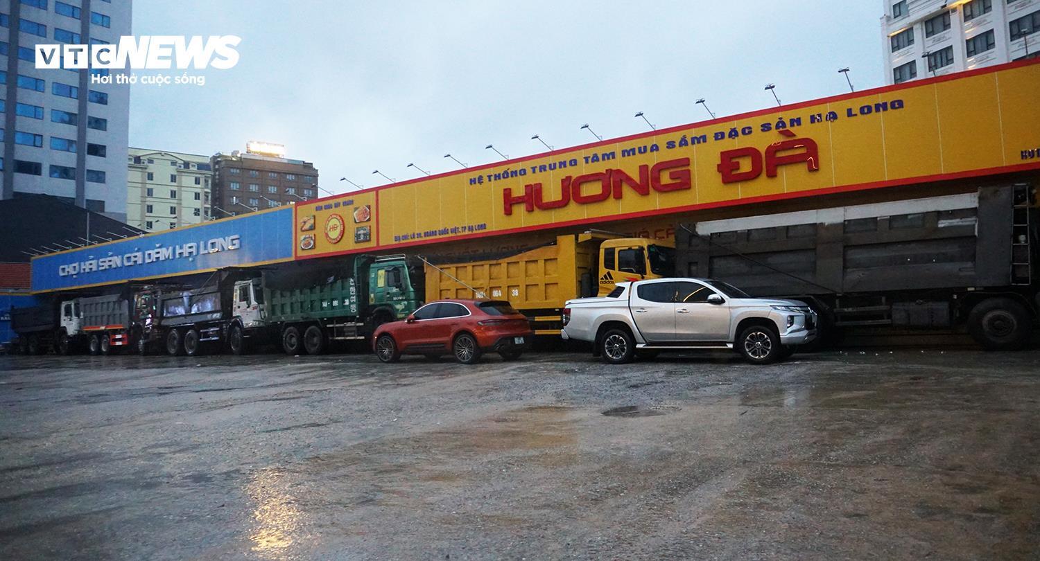 Người dân Quảng Ninh thuê dàn container, xe tải chặn trước cửa ứng phó bão Wipha- Ảnh 4. Người dân Quảng Ninh thuê dàn container, xe tải chặn trước cửa ứng phó bão Wipha- Ảnh 4.