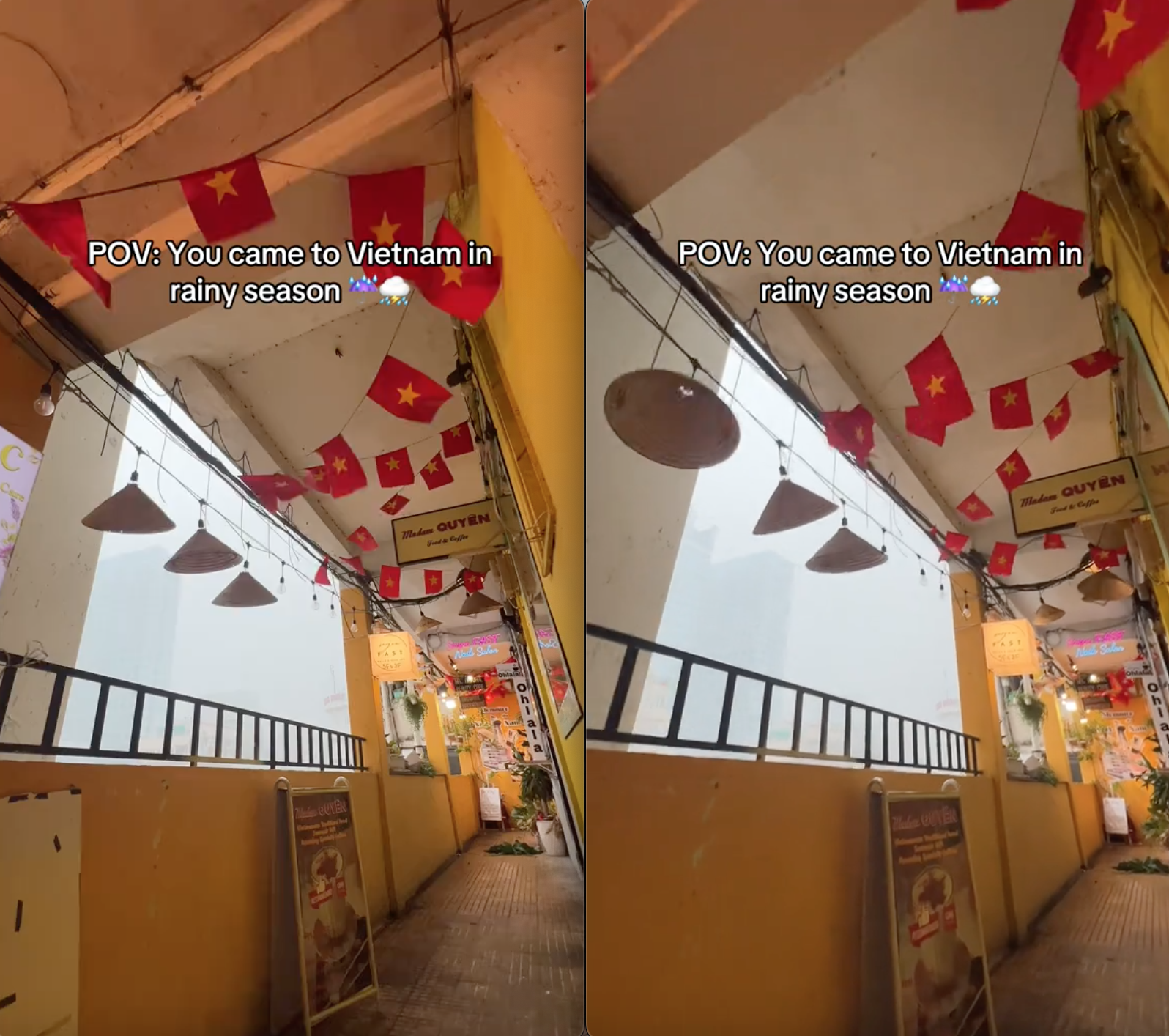 Du lịch Việt Nam gặp ngay trận mưa lớn, vị khách Thái Lan hô vang 1 câu cực "mặn" khiến dân mạng bật cười- Ảnh 2. Du lịch Việt Nam gặp ngay trận mưa lớn, vị khách Thái Lan hô vang 1 câu cực "mặn" khiến dân mạng bật cười- Ảnh 2.