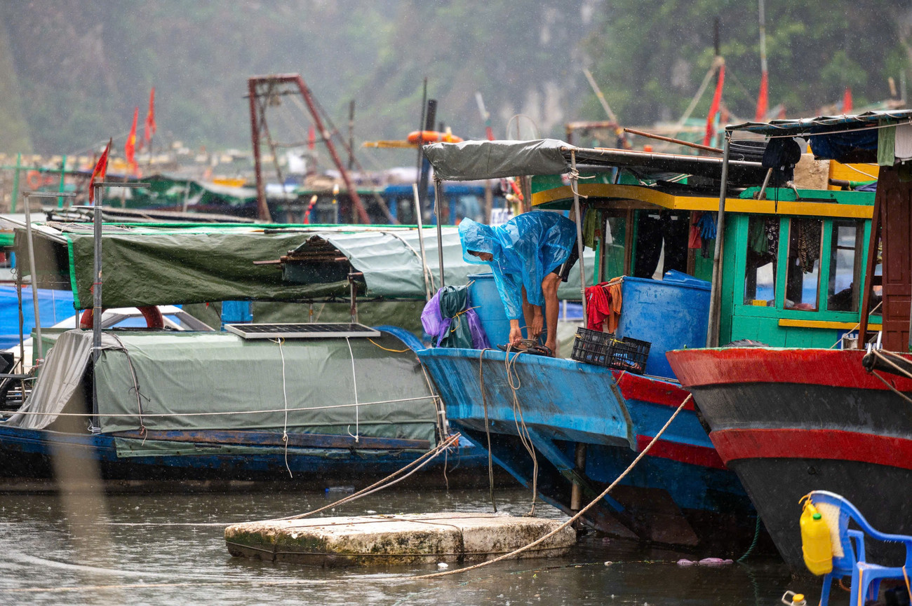 Bão số 3 áp sát: Quảng Ninh di dời gần 10.000 người, đưa 14.000 du khách về bờ- Ảnh 10. Bão số 3 áp sát: Quảng Ninh di dời gần 10.000 người, đưa 14.000 du khách về bờ- Ảnh 10.