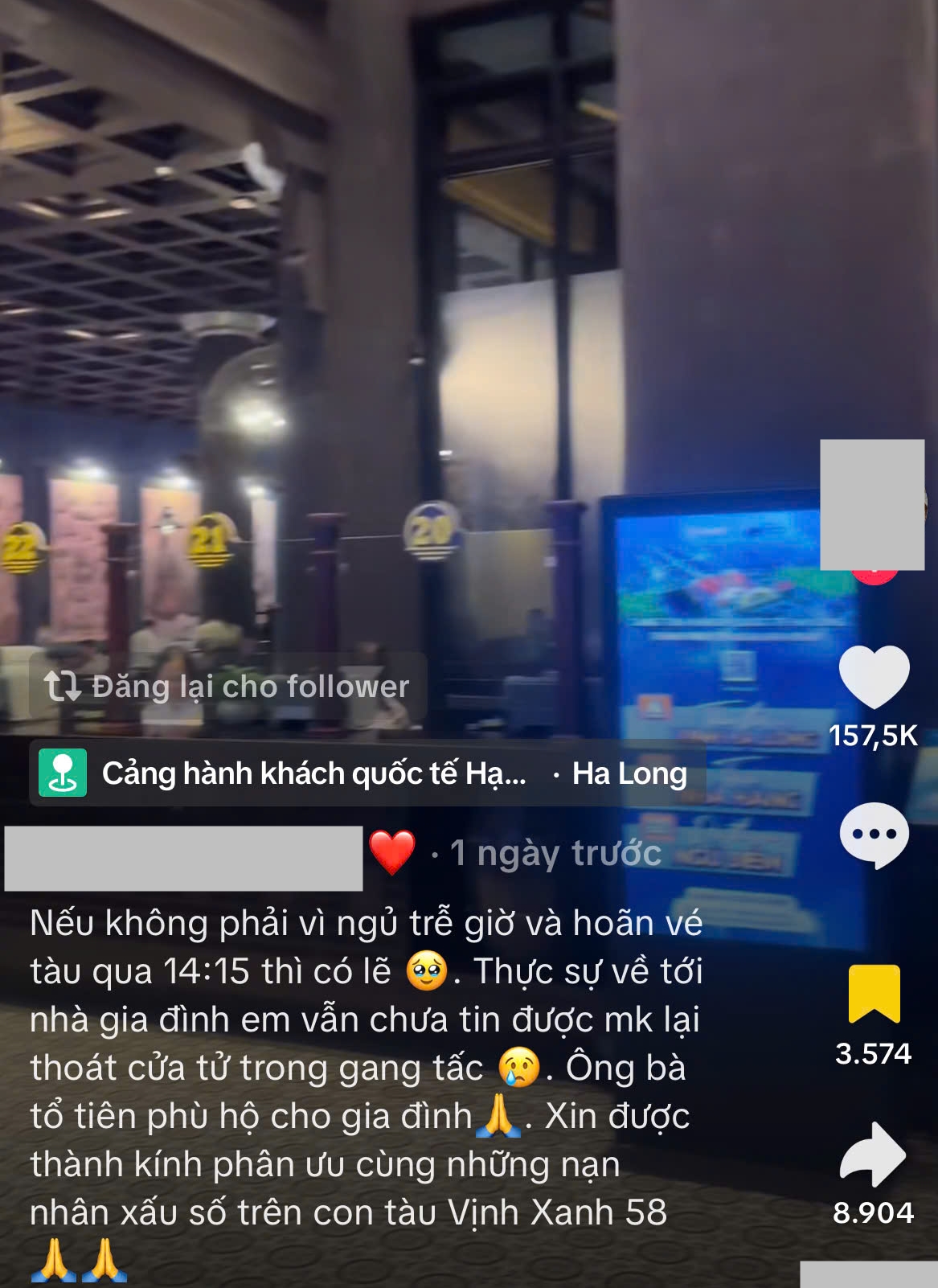 Bị tố dựng chuyện, câu like vụ thoát nạn lật tàu ở vịnh Hạ Long, "Gia đình nhà Thóc": Chúng tôi muốn khép lại mọi chuyện- Ảnh 1. Bị tố dựng chuyện, câu like vụ thoát nạn lật tàu ở vịnh Hạ Long, "Gia đình nhà Thóc": Chúng tôi muốn khép lại mọi chuyện- Ảnh 1.