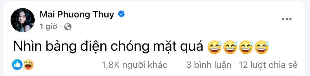 Hoa hậu Mai Phương Thuý "chóng mặt" vì nhìn bảng điện- Ảnh 1. Hoa hậu Mai Phương Thuý "chóng mặt" vì nhìn bảng điện- Ảnh 1.