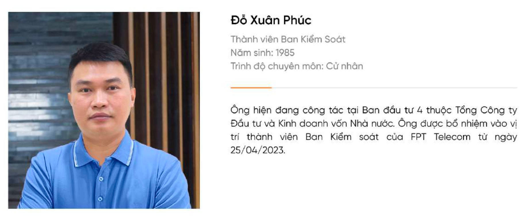 Loạt nhân sự cấp cao tại FPT Telecom từ nhiệm sau khi chuyển phần vốn Nhà nước về Bộ Công an tiếp quản- Ảnh 3. Loạt nhân sự cấp cao tại FPT Telecom từ nhiệm sau khi chuyển phần vốn Nhà nước về Bộ Công an tiếp quản- Ảnh 3.