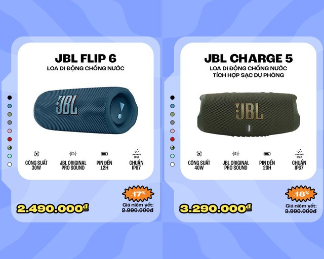 JBL Summer Sale – Rực cháy mùa hè cùng âm nhạc đỉnh cao, ưu đãi cực sốc- Ảnh 2. JBL Summer Sale – Rực cháy mùa hè cùng âm nhạc đỉnh cao, ưu đãi cực sốc- Ảnh 2.