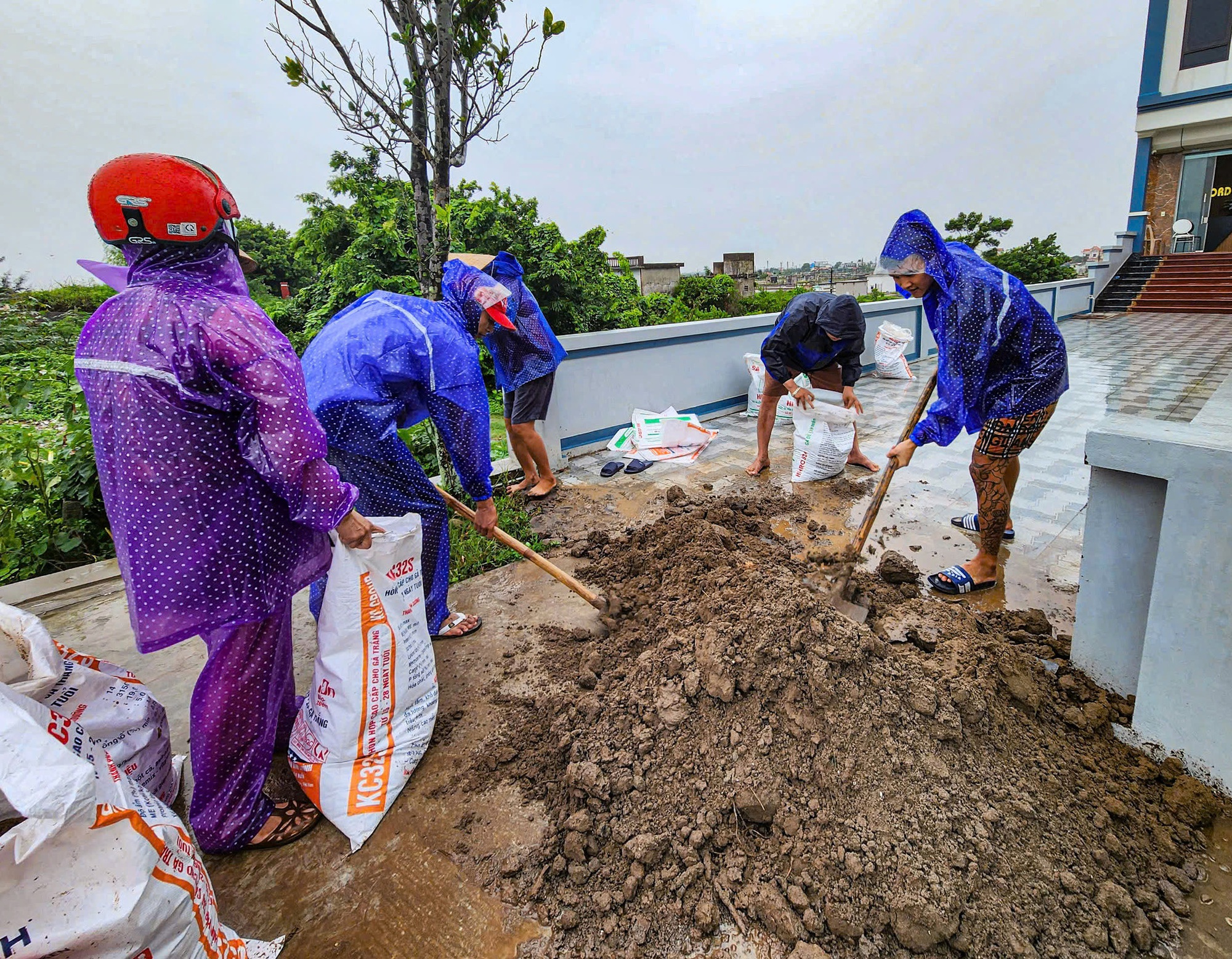 Ghi nhận trước giờ bão đổ bộ: Một tỉnh đình hoãn các cuộc họp chưa cần thiết, dân gia cố nhà cửa, lực lượng túc trực 24/24- Ảnh 9. Ghi nhận trước giờ bão đổ bộ: Một tỉnh đình hoãn các cuộc họp chưa cần thiết, dân gia cố nhà cửa, lực lượng túc trực 24/24- Ảnh 9.