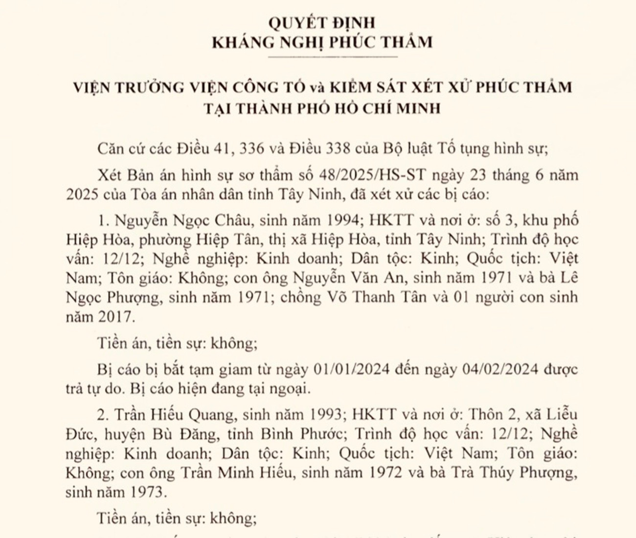 Vụ vận chuyển 234 triệu USD qua biên giới tại Tây Ninh: Hai cấp Viện Kiểm sát cùng kháng nghị tăng hình phạt- Ảnh 1. Vụ vận chuyển 234 triệu USD qua biên giới tại Tây Ninh: Hai cấp Viện Kiểm sát cùng kháng nghị tăng hình phạt- Ảnh 1.