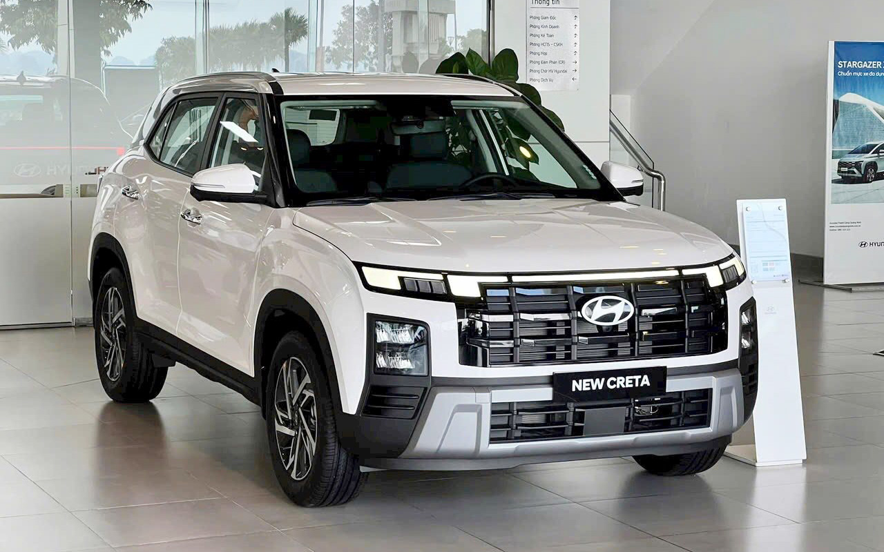Hyundai Creta 2025 giảm giá mạnh tại đại lý: Bản 'base' còn hơn 564 triệu đồng, kịch sàn giá nhóm xe Nhật, Hàn cùng phân khúc- Ảnh 1. Hyundai Creta 2025 giảm giá mạnh tại đại lý: Bản 'base' còn hơn 564 triệu đồng, kịch sàn giá nhóm xe Nhật, Hàn cùng phân khúc- Ảnh 1.