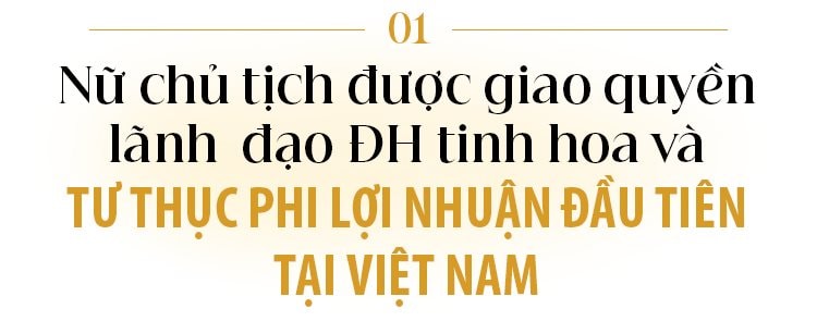 3 nữ lãnh đạo của các trường ĐH danh tiếng Việt Nam: Người liên tục được tỷ phú tín nhiệm, 2 người vừa nhậm chức ôm khát vọng tạo đột phá cho giáo dục nước nhà   - Ảnh 1.