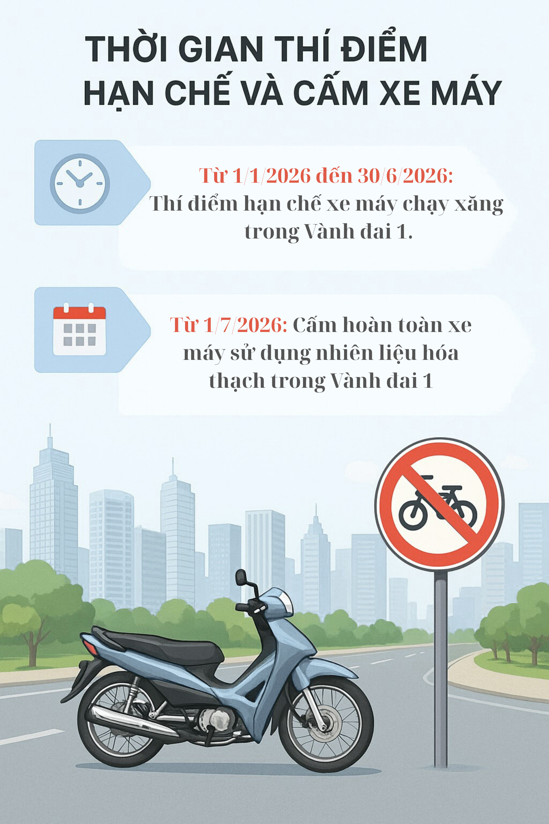 Quy định quan trọng liên quan đến 5,6 triệu xe máy chạy xăng ở Hà Nội sẽ có hiệu lực ngay từ 1/1/2026?- Ảnh 1. Quy định quan trọng liên quan đến 5,6 triệu xe máy chạy xăng ở Hà Nội sẽ có hiệu lực ngay từ 1/1/2026?- Ảnh 1.