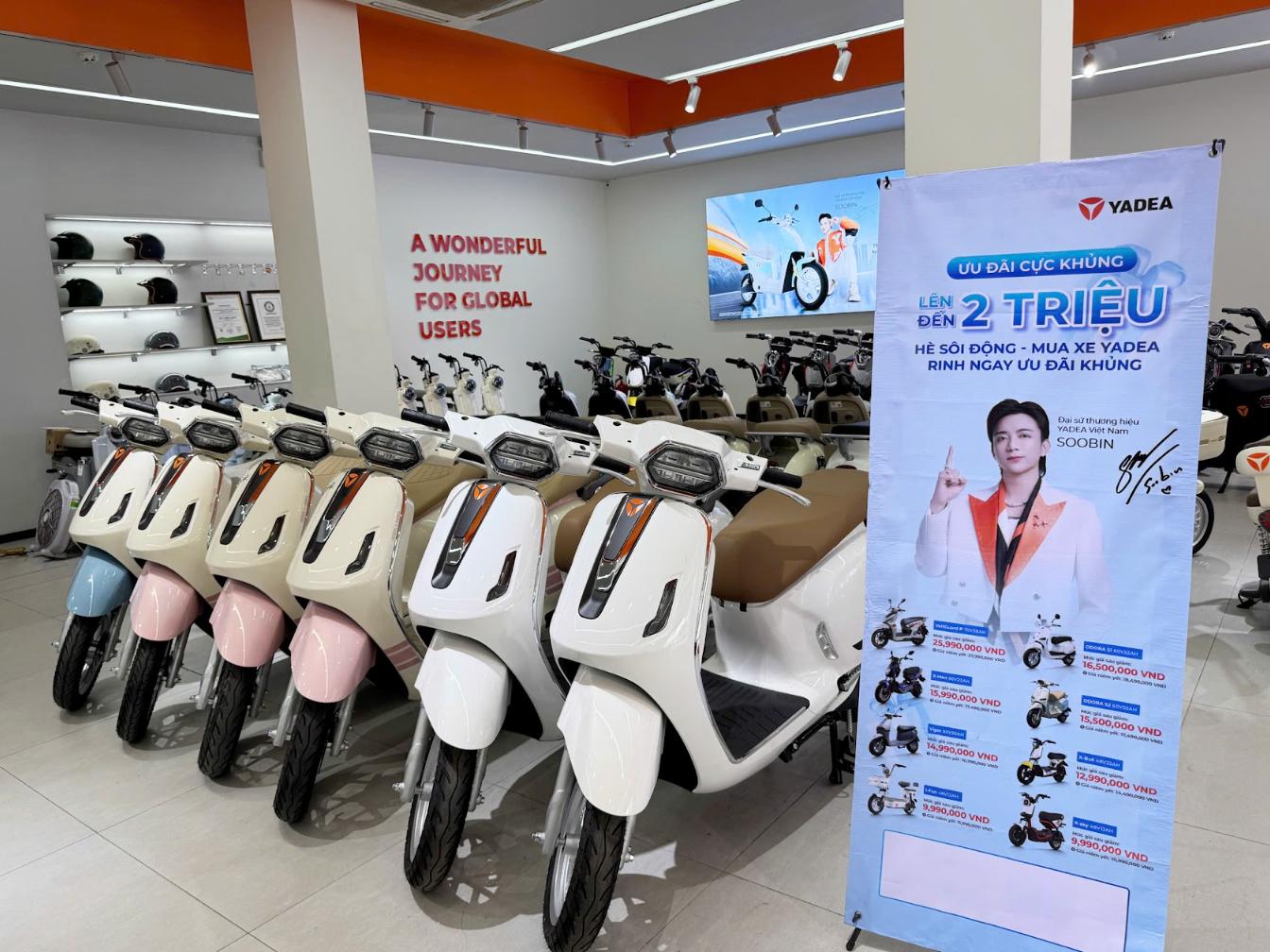 Yadea khởi động chương trình hỗ trợ người tiêu dùng chuyển đổi phương tiện xanh- Ảnh 1. Yadea khởi động chương trình hỗ trợ người tiêu dùng chuyển đổi phương tiện xanh- Ảnh 1.