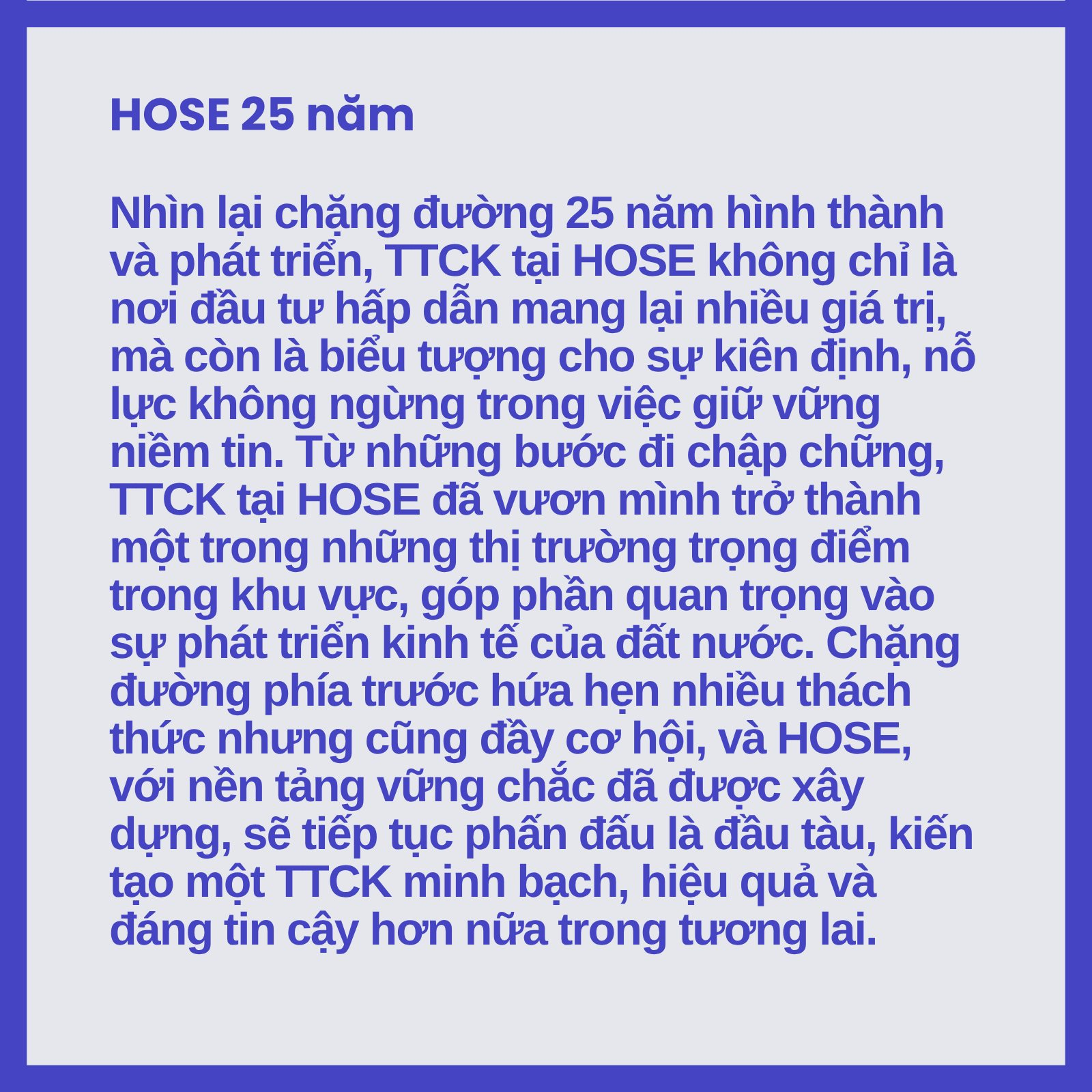 HOSE và hành trình 25 năm “Nâng giá trị - Vững niềm tin”- Ảnh 14. HOSE và hành trình 25 năm “Nâng giá trị - Vững niềm tin”- Ảnh 14.