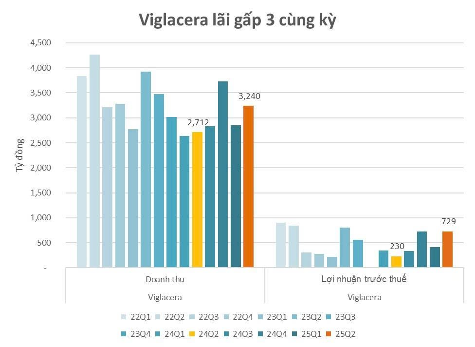 Cập nhật BCTC quý 2/2025 ngày 27/7: Viglacera báo lãi tăng hơn 200%, FPT Telecom, MWG lập kỷ lục- Ảnh 2.