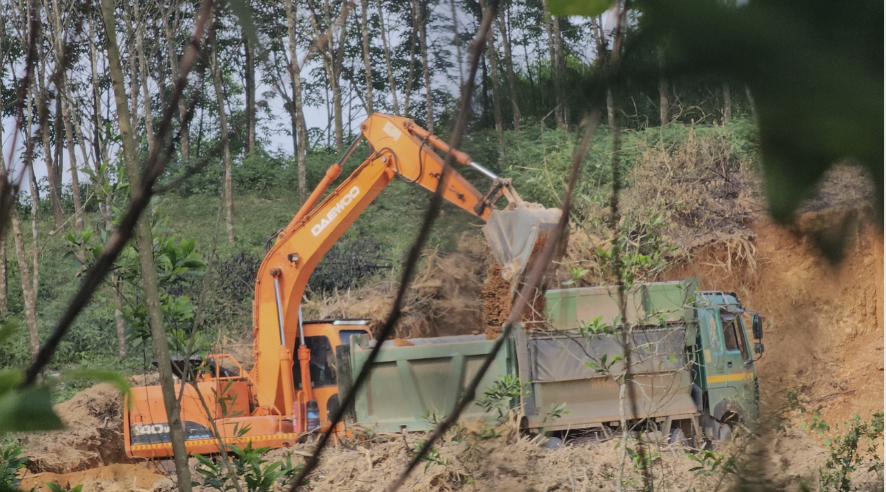 Khai thác đất lậu trong khu dân cư, bị phạt gần 200 triệu đồng- Ảnh 1.