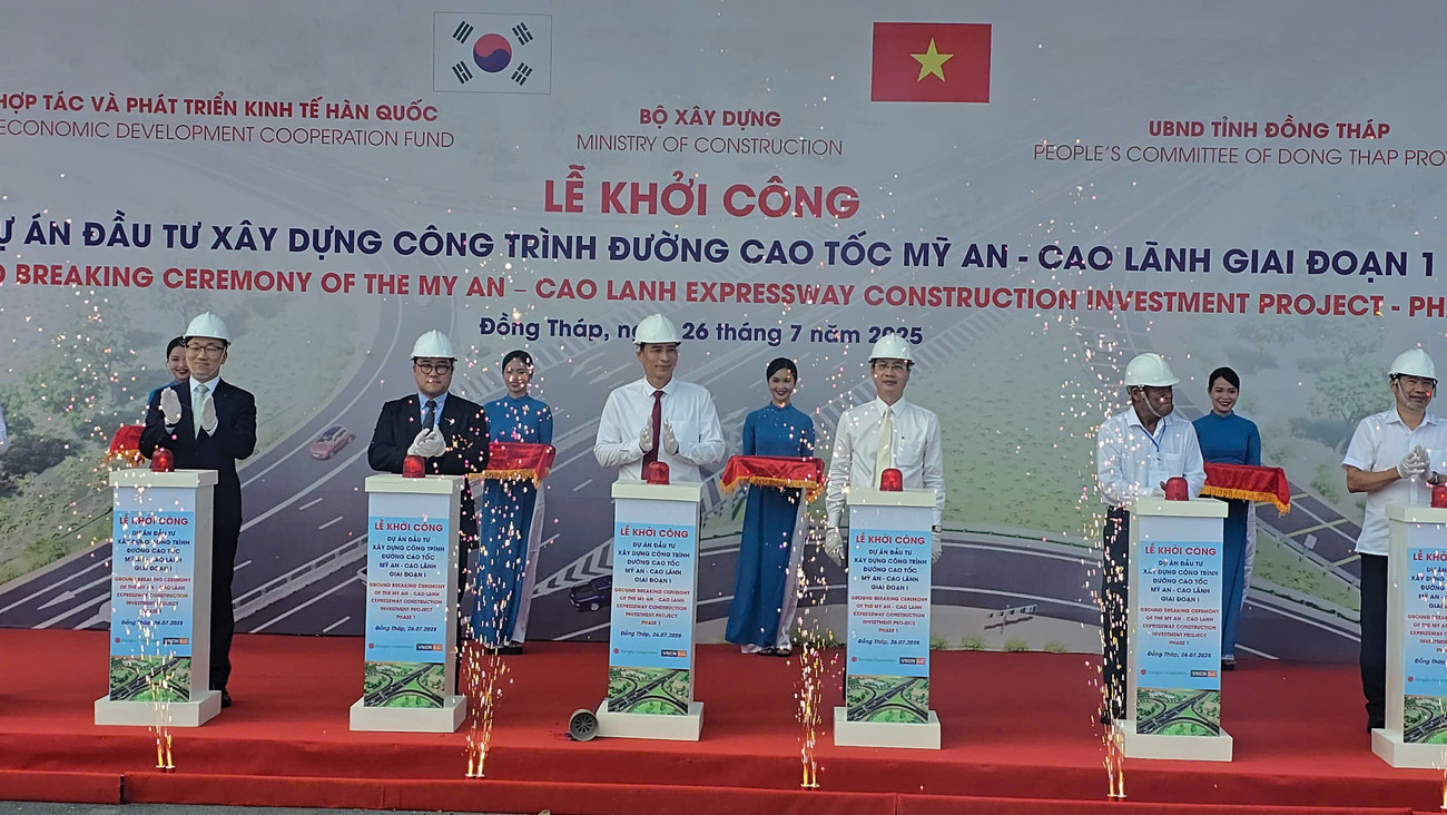 Khởi công dự án cao tốc hơn 6.100 tỷ đồng qua Đồng Tháp- Ảnh 1.