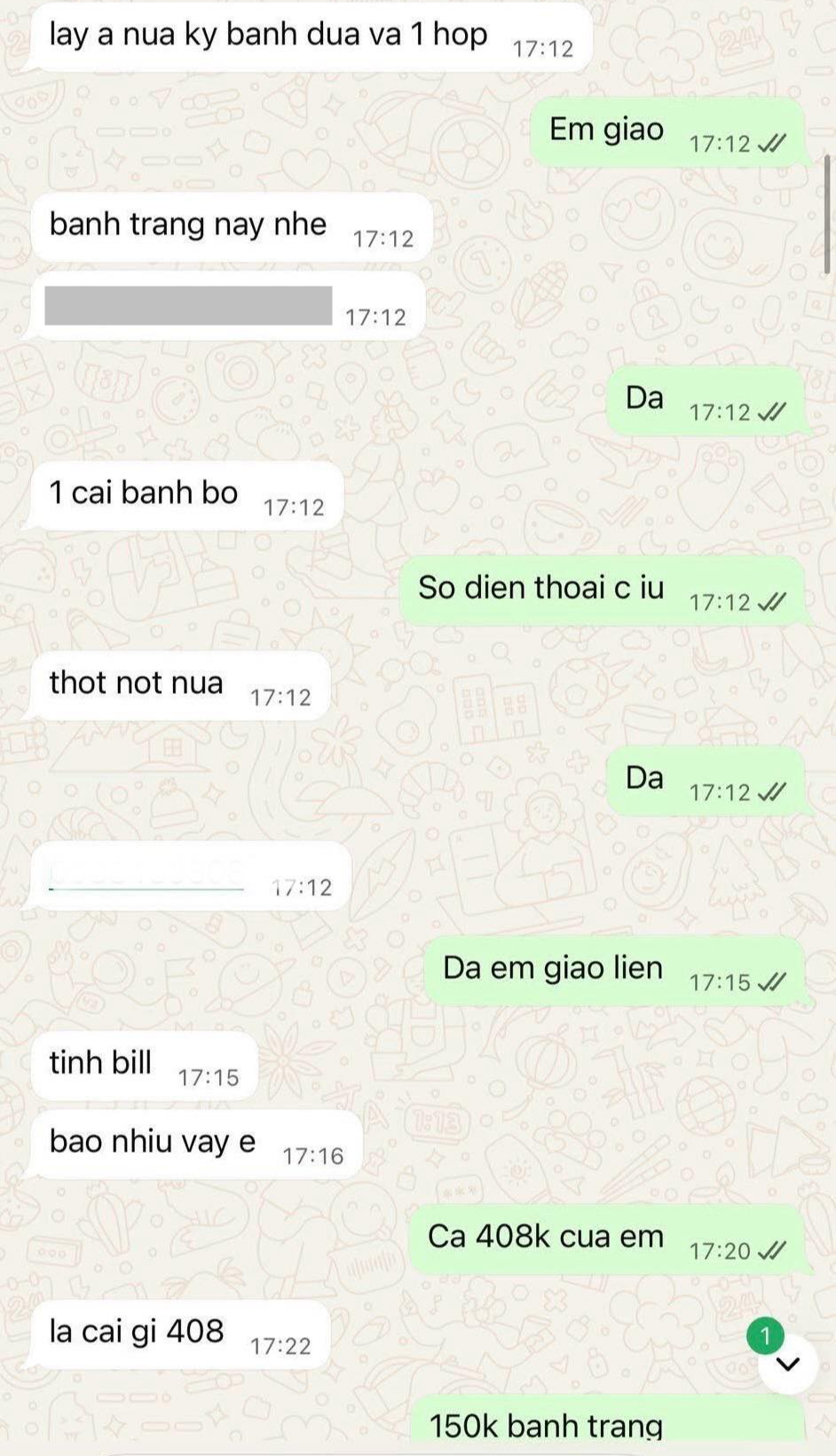 Hội bán đồ ăn online vạch rõ nguyên tắc "làm nghề" sau vụ đấu tố giữa bánh bò và diễn viên Trọng Nhân- Ảnh 1. Hội bán đồ ăn online vạch rõ nguyên tắc "làm nghề" sau vụ đấu tố giữa bánh bò và diễn viên Trọng Nhân- Ảnh 1.