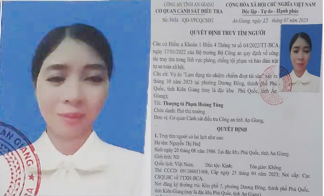 Truy tìm người phụ nữ mượn 600 triệu đồng của nhân viên ngân hàng- Ảnh 1.