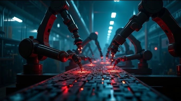 Ngày tàn của công nhân nhà máy: 12 triệu việc làm có thể mất vì những công xưởng chỉ chạy bằng AI và robot, sản xuất 1 điện thoại mỗi 3 giây tại Trung Quốc- Ảnh 3.