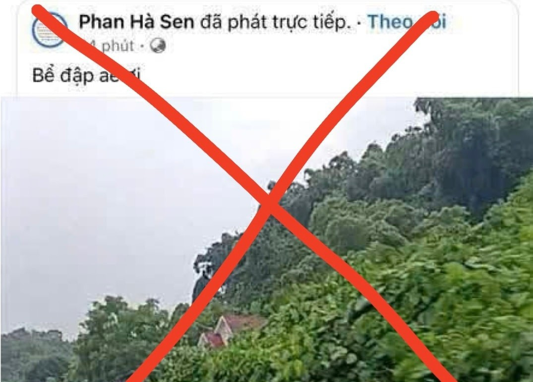 Tin giả ‘vỡ đập’ thủy điện Bản Vẽ: Công an vào cuộc xác minh- Ảnh 1.