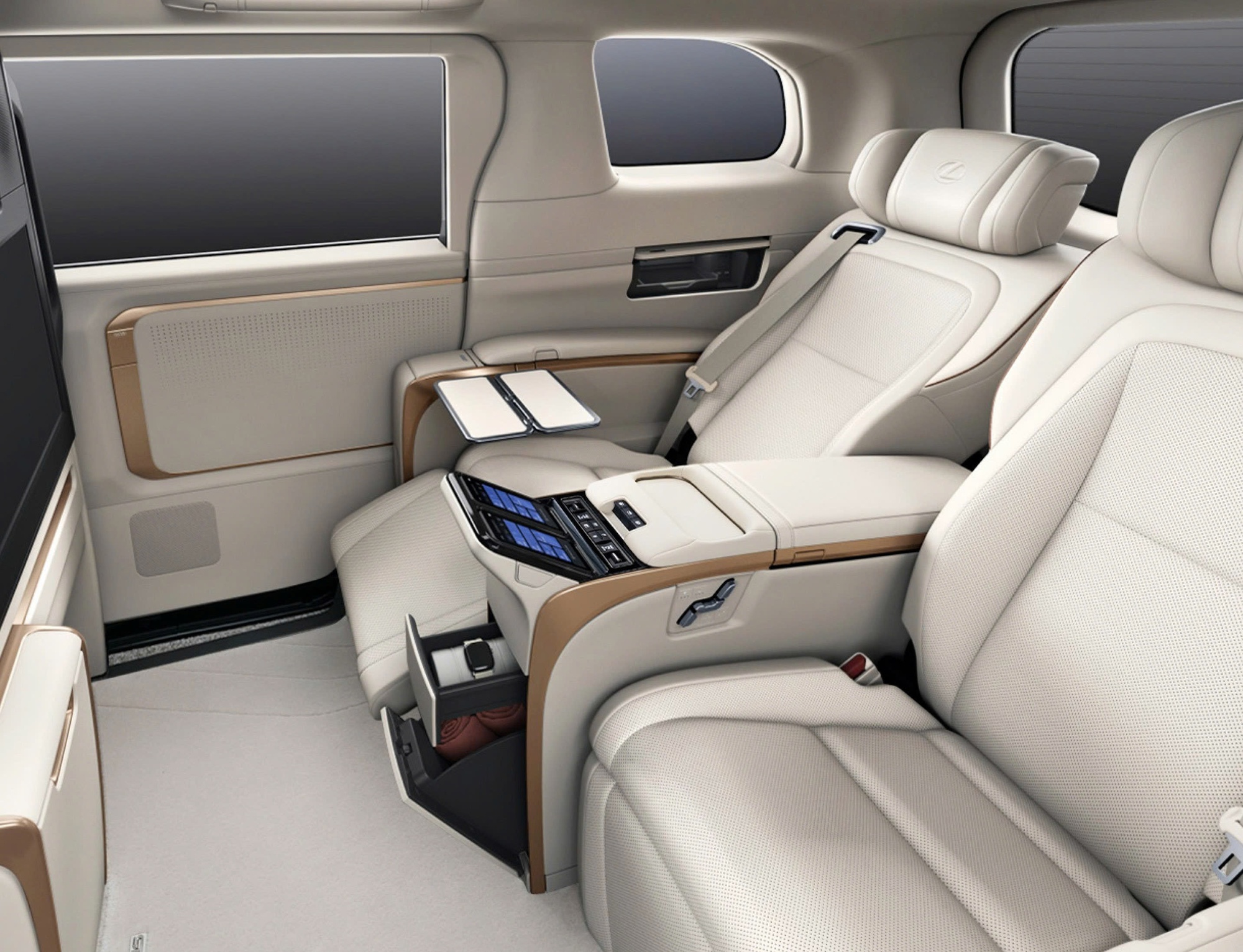 Lexus LM có bản nâng cấp mới: Cải thiện khả năng cách âm, đổi vị trí mở cửa tiện lợi hơn, điều chỉnh độ sáng đèn nội thất- Ảnh 4. Lexus LM có bản nâng cấp mới: Cải thiện khả năng cách âm, đổi vị trí mở cửa tiện lợi hơn, điều chỉnh độ sáng đèn nội thất- Ảnh 4.