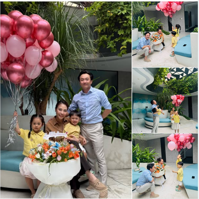 Doanh nhân Nguyễn Quốc Cường đăng ảnh kỉ niệm 6 năm ngày cưới bên vợ yêu, bạn thân Minh "Nhựa" ngưỡng mộ vì 1 điều này- Ảnh 1.