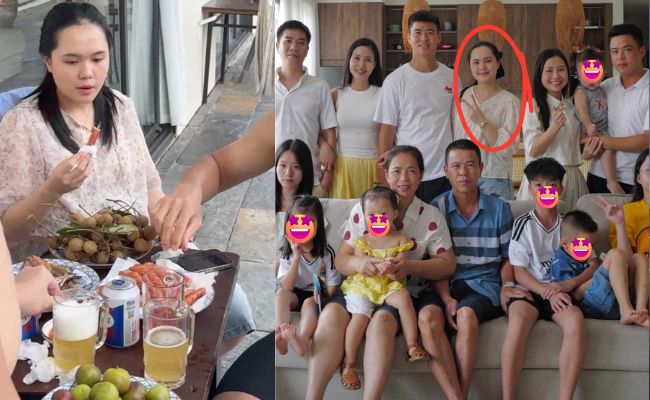 "Cam thường" bóc nhan sắc thật vợ tiểu thư của Duy Mạnh, xoá tan tin đồn chảnh choẹ với nhà chồng nông thôn- Ảnh 1. "Cam thường" bóc nhan sắc thật vợ tiểu thư của Duy Mạnh, xoá tan tin đồn chảnh choẹ với nhà chồng nông thôn- Ảnh 1.