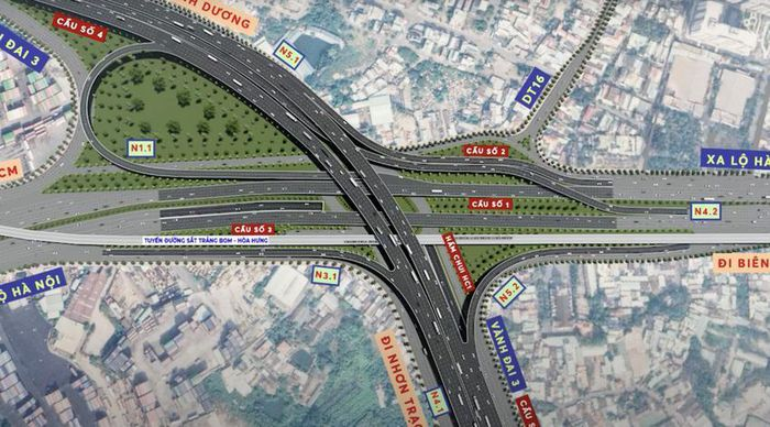 Cận cảnh công trình cầu vượt nút giao phức tạp nhất tuyến Vành đai 3 TPHCM- Ảnh 17. Cận cảnh công trình cầu vượt nút giao phức tạp nhất tuyến Vành đai 3 TPHCM- Ảnh 17.