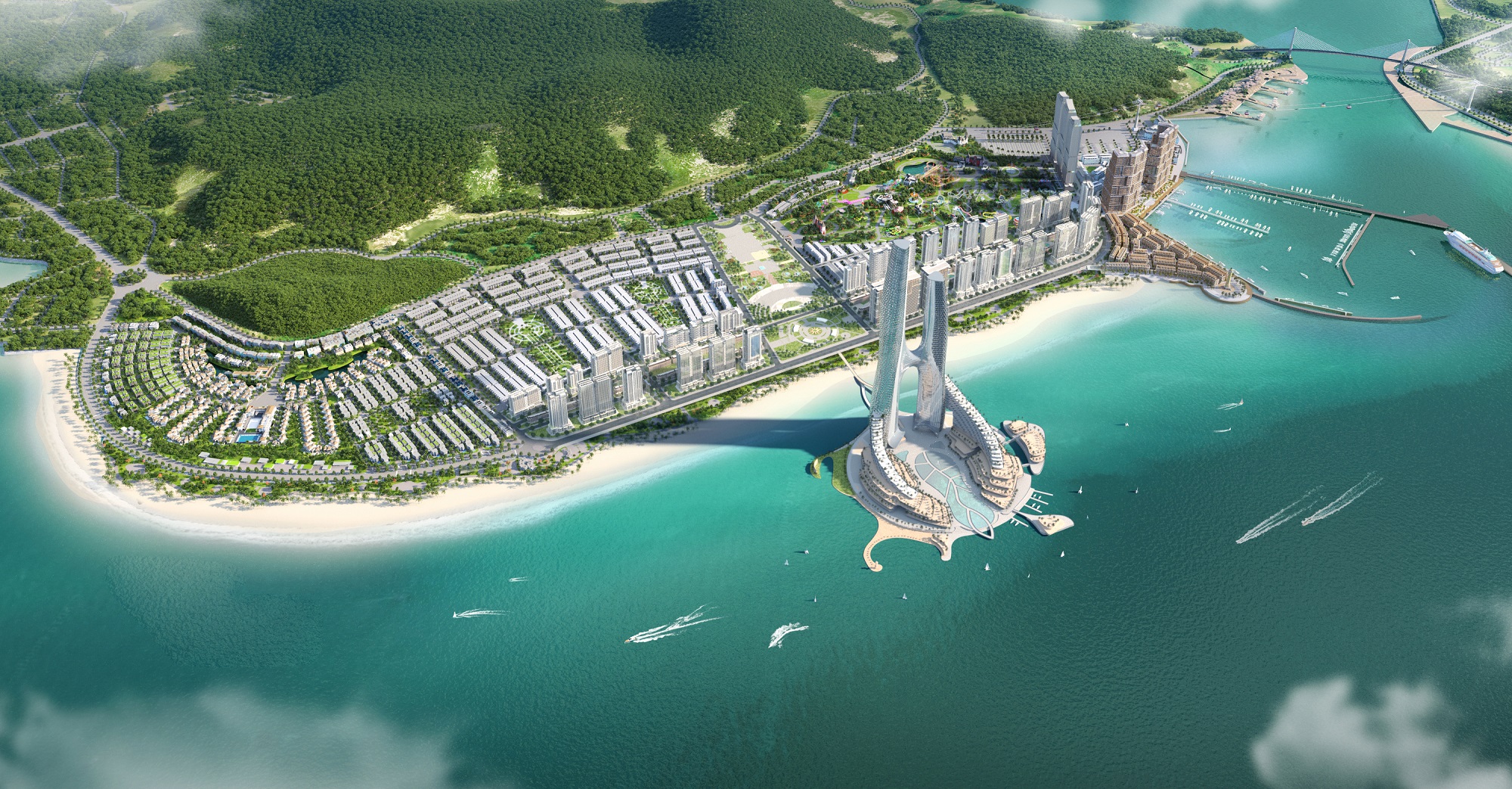 Sun Group ra mắt tổ hợp căn hộ Sun Centro Town trung tâm Bãi Cháy, Quảng Ninh- Ảnh 1.
