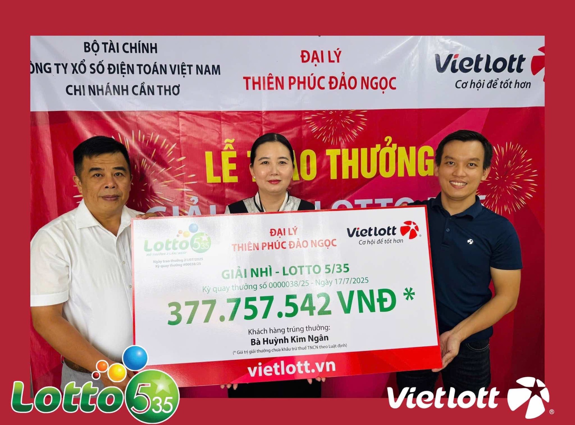 Tính năng chia giải Độc đắc của Lotto 5/35 có gì hấp dẫn?- Ảnh 2.