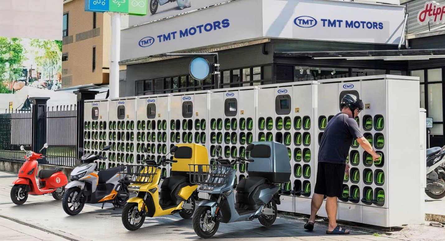 Không đứng ngoài cuộc chơi, TMT Motors công bố hệ sinh thái từ xe điện mini đến xe máy điện, hé lộ kế hoạch xây trạm đổi pin xe điện siêu tốc- Ảnh 1.