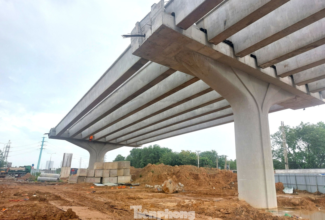 Cận cảnh công trình cầu vượt nút giao phức tạp nhất tuyến Vành đai 3 TPHCM- Ảnh 9. Cận cảnh công trình cầu vượt nút giao phức tạp nhất tuyến Vành đai 3 TPHCM- Ảnh 9.