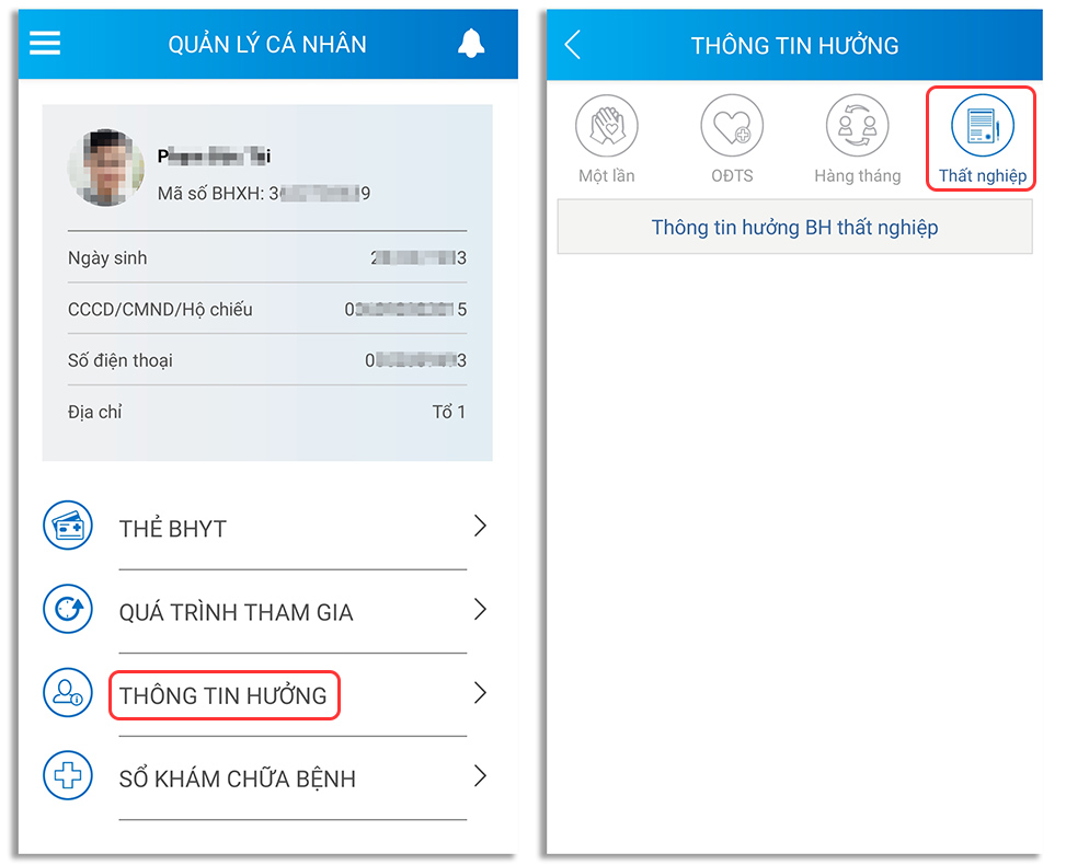 Cách tra cứu bảo hiểm xã hội, bảo hiểm thất nghiệp trên VssID- Ảnh 6.