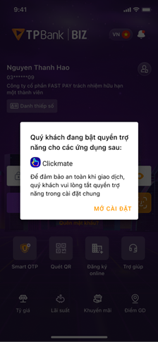 Một ngân hàng lớn thông báo: Chủ tài khoản thực hiện ngay thao tác này nếu nhận được cảnh báo rủi ro bảo mật- Ảnh 1.