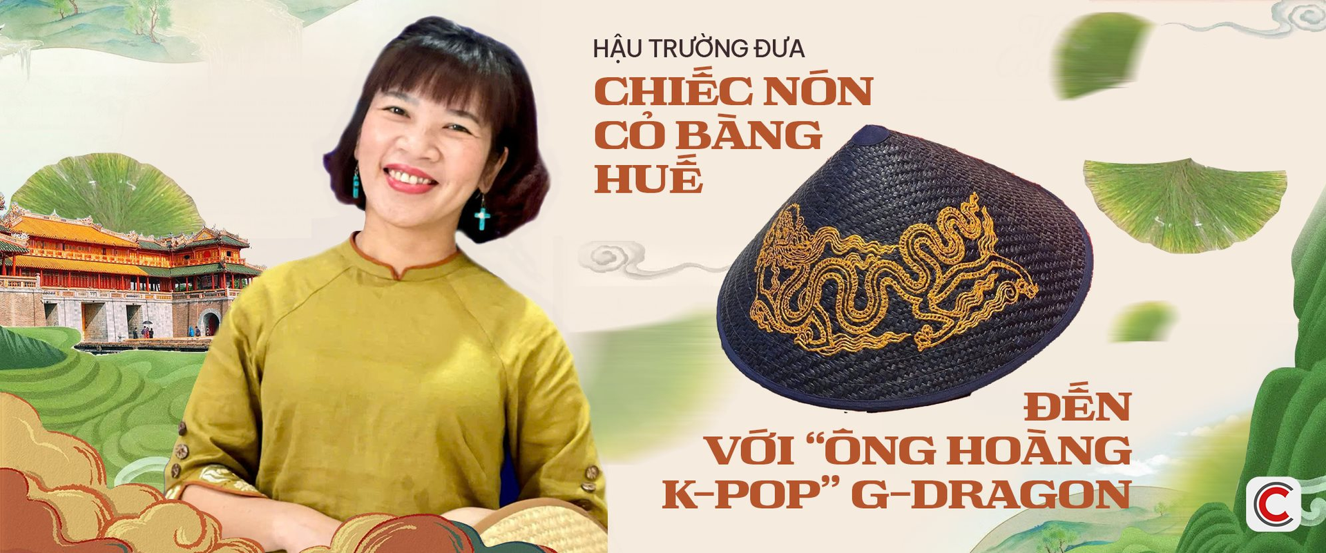 Nữ CEO kể chuyện hậu trường đưa chiếc nón cỏ bàng Huế đến với “ông hoàng K-Pop” G-Dragon: 5 năm âm thầm định vị một thương hiệu thủ công có gu giữa thời đại công nghiệp hóa- Ảnh 1.