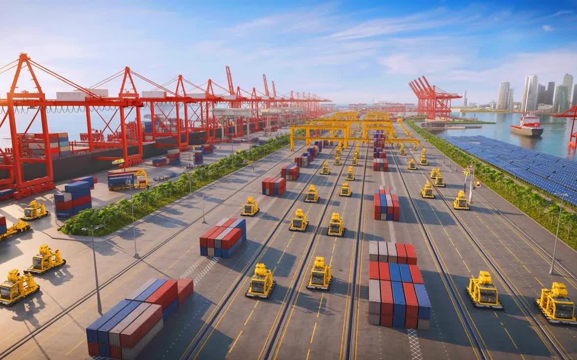 Di chuyển 65 triệu container không cần con người: siêu cảng biển tự động của Singapore sẽ cách mạng hóa ngành logistic- Ảnh 1. Di chuyển 65 triệu container không cần con người: siêu cảng biển tự động của Singapore sẽ cách mạng hóa ngành logistic- Ảnh 1.