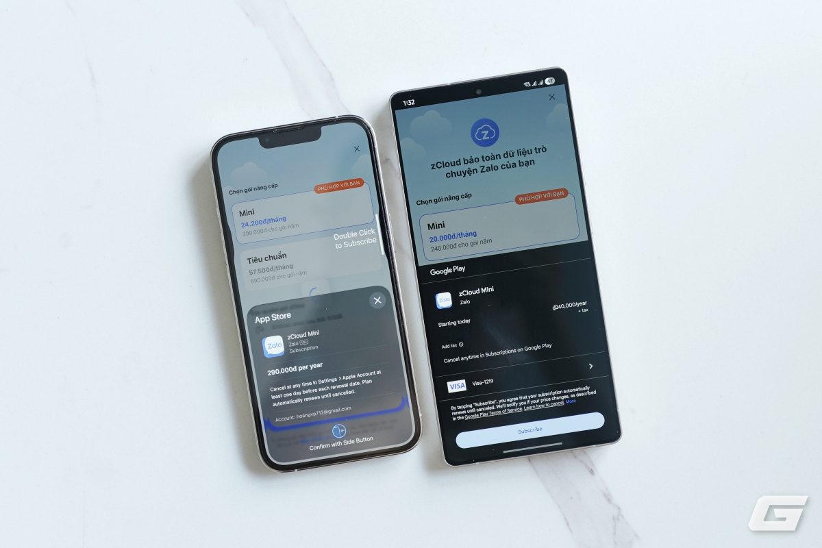 Zalo thu phí zCloud trên iPhone đắt hơn Android, người dùng hỏi tại sao vậy?- Ảnh 2.