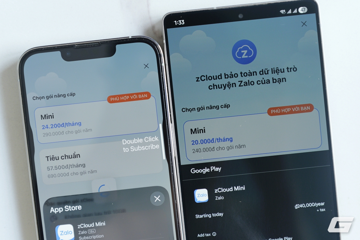 Zalo thu phí zCloud trên iPhone đắt hơn Android, người dùng hỏi tại sao vậy?- Ảnh 1.