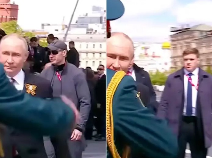 Bảo vệ ông Putin trước hiểm họa UAV: Thiết bị đánh chặn bí ẩn xuất hiện trong tay vệ sĩ gây xôn xao- Ảnh 2. Bảo vệ ông Putin trước hiểm họa UAV: Thiết bị đánh chặn bí ẩn xuất hiện trong tay vệ sĩ gây xôn xao- Ảnh 2.