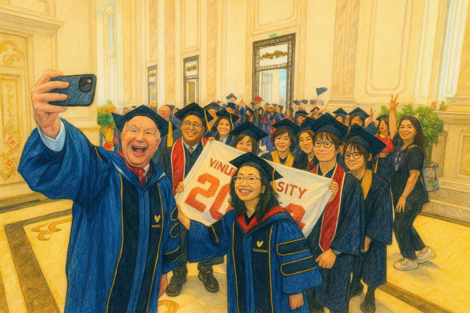 “Lò đào tạo tinh hoa" của tỷ phú Phạm Nhật Vượng chi đậm cho tân Sinh viên: Cứ nhập học là được tài trợ 35% học phí, miễn 100% nếu đạt tiêu chí đặc biệt này- Ảnh 3.