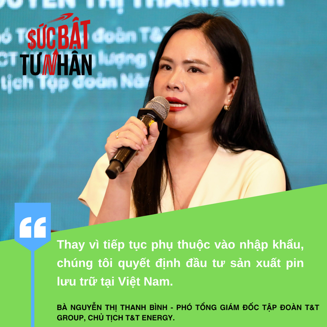 “Nữ tướng” của T&T Group: Không chỉ đầu tư năng lượng, chúng tôi đặt tham vọng chiếm lĩnh 30-40% thị phần nội địa về pin lưu trữ- Ảnh 1. “Nữ tướng” của T&T Group: Không chỉ đầu tư năng lượng, chúng tôi đặt tham vọng chiếm lĩnh 30-40% thị phần nội địa về pin lưu trữ- Ảnh 1.