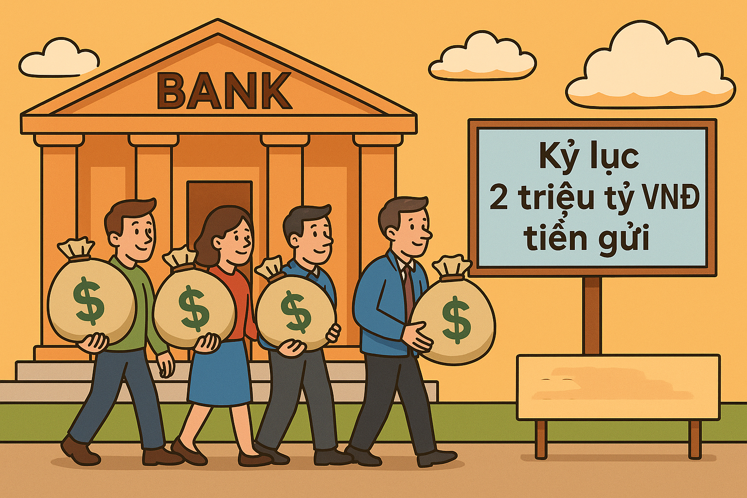 Chưa từng có: Hai ngân hàng Việt cùng cán mốc 2 triệu tỷ đồng tiền gửi- Ảnh 1. Chưa từng có: Hai ngân hàng Việt cùng cán mốc 2 triệu tỷ đồng tiền gửi- Ảnh 1.