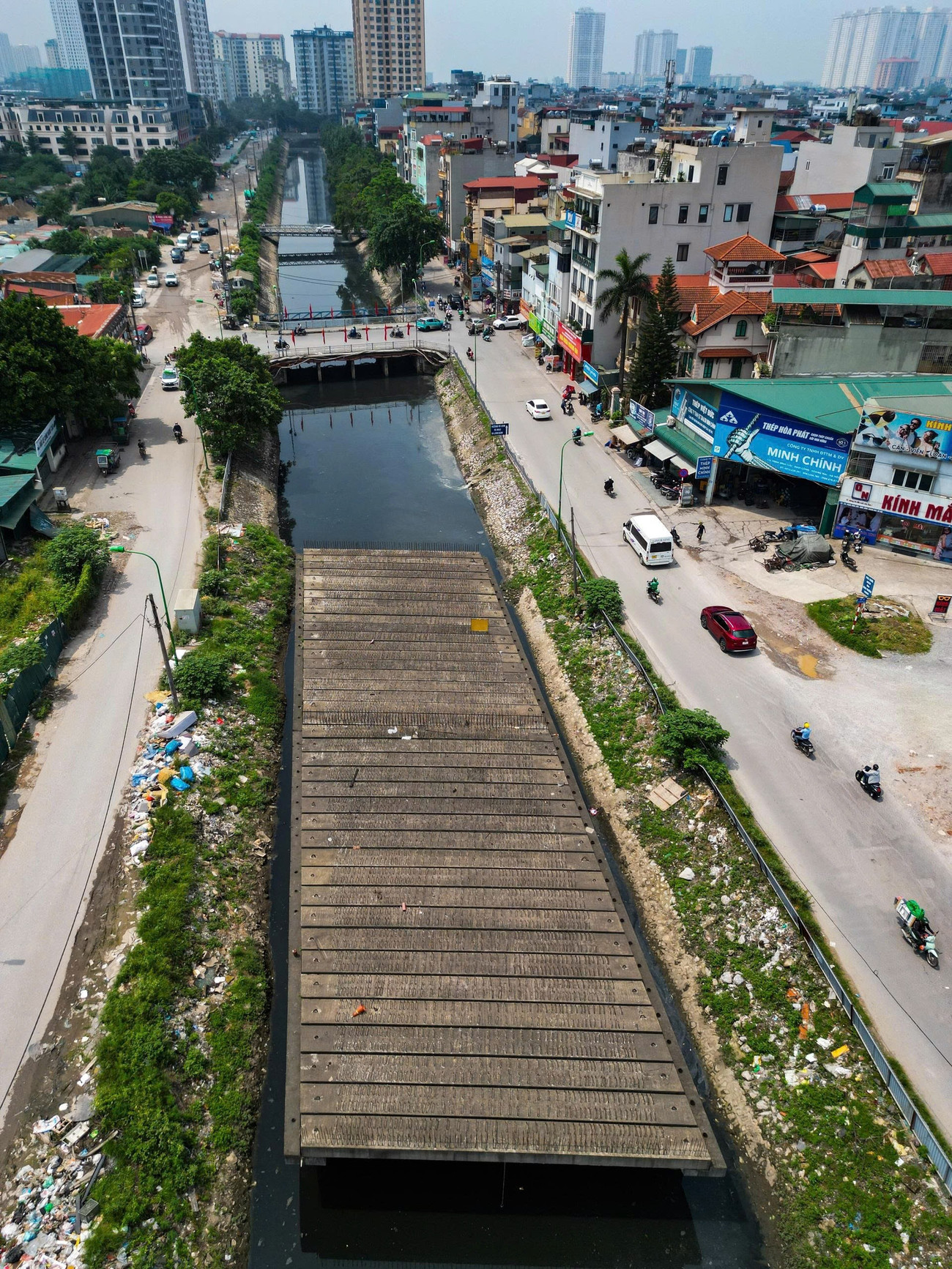 Cây cầu trên tuyến đường nghìn tỷ ở Hà Nội tái thi công sau nhiều năm bỏ hoang- Ảnh 1. Cây cầu trên tuyến đường nghìn tỷ ở Hà Nội tái thi công sau nhiều năm bỏ hoang- Ảnh 1.