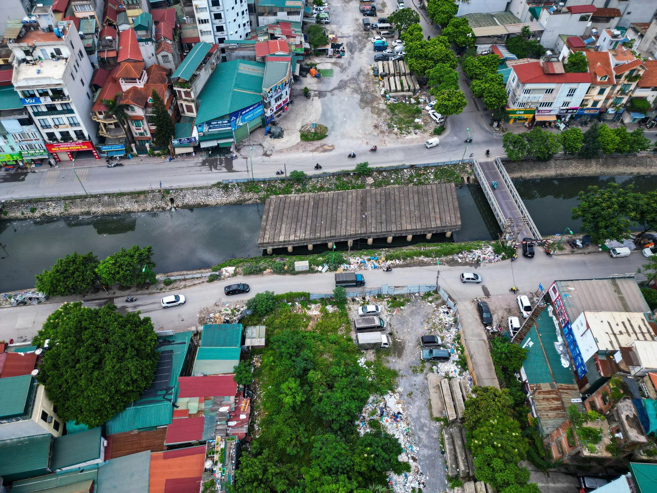 Cây cầu trên tuyến đường nghìn tỷ ở Hà Nội tái thi công sau nhiều năm bỏ hoang- Ảnh 8. Cây cầu trên tuyến đường nghìn tỷ ở Hà Nội tái thi công sau nhiều năm bỏ hoang- Ảnh 8.