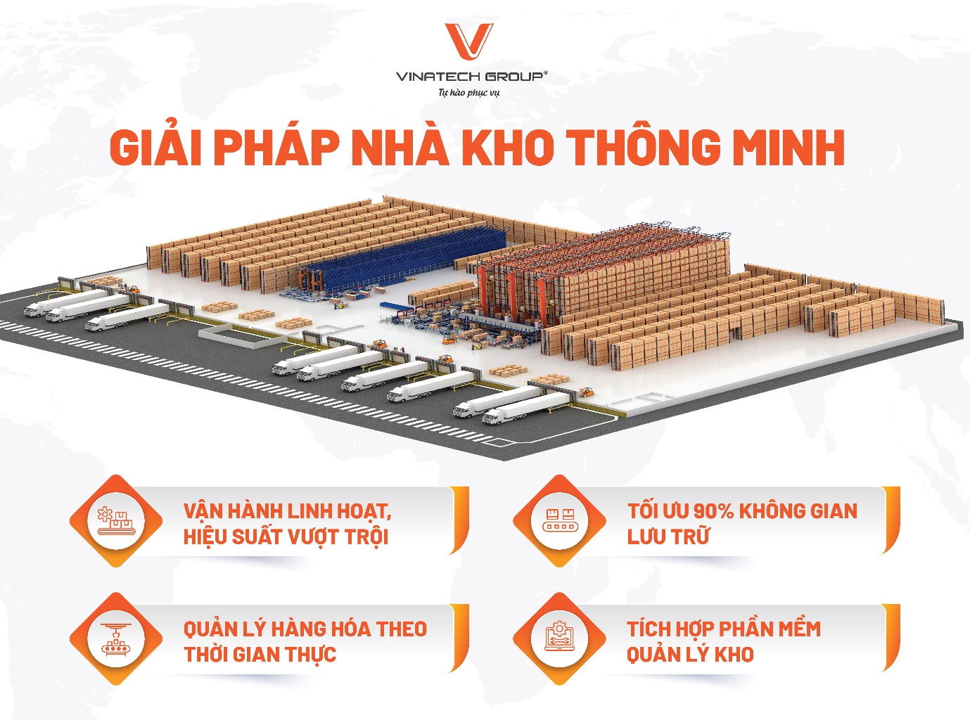Số hóa kho hàng: Kệ tự động Vinatech Group gây ấn tượng mạnh tại VILOG 2025- Ảnh 1.