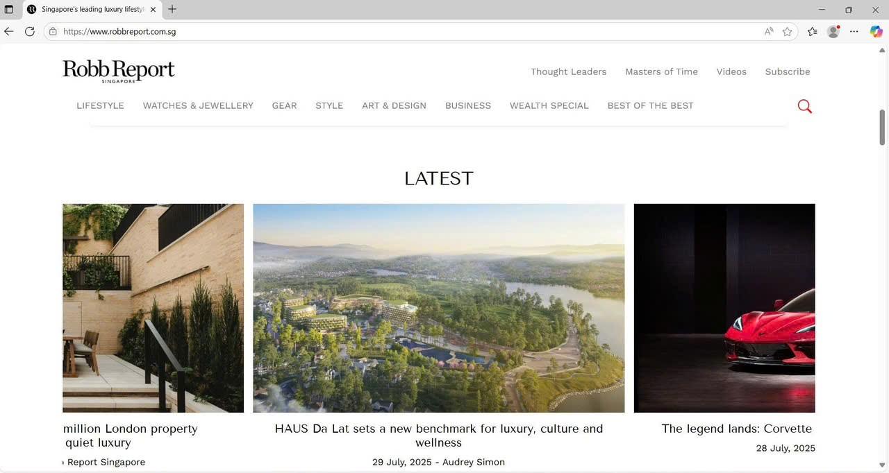 Robb Report & L’Officiel Singapore nói gì về biểu tượng xa xỉ mới tại Việt Nam?- Ảnh 7.