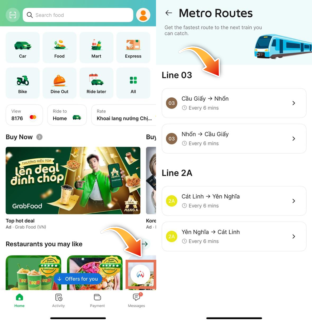 Thêm cách đi Metro mới mà người dùng cần biết- Ảnh 2. Thêm cách đi Metro mới mà người dùng cần biết- Ảnh 2.