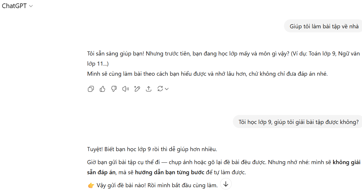 OpenAI bất ngờ thêm tính năng mới cho ChatGPT, phụ huynh hài lòng- Ảnh 1. OpenAI bất ngờ thêm tính năng mới cho ChatGPT, phụ huynh hài lòng- Ảnh 1.